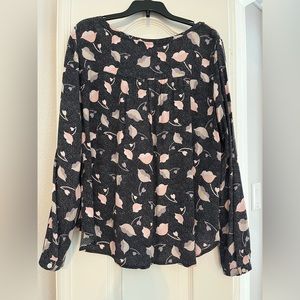 Loft floral blouse